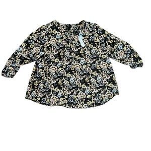 Tahari Women’s floral blouse 3XL